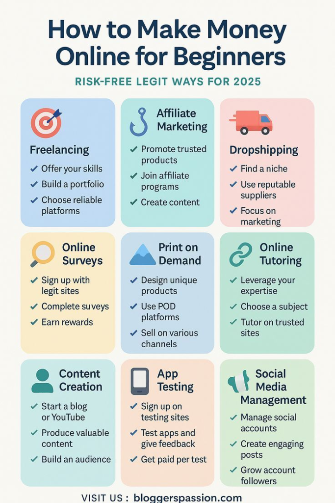 2025 - Looking for how to make money online as a beginner, here are 21 legi...